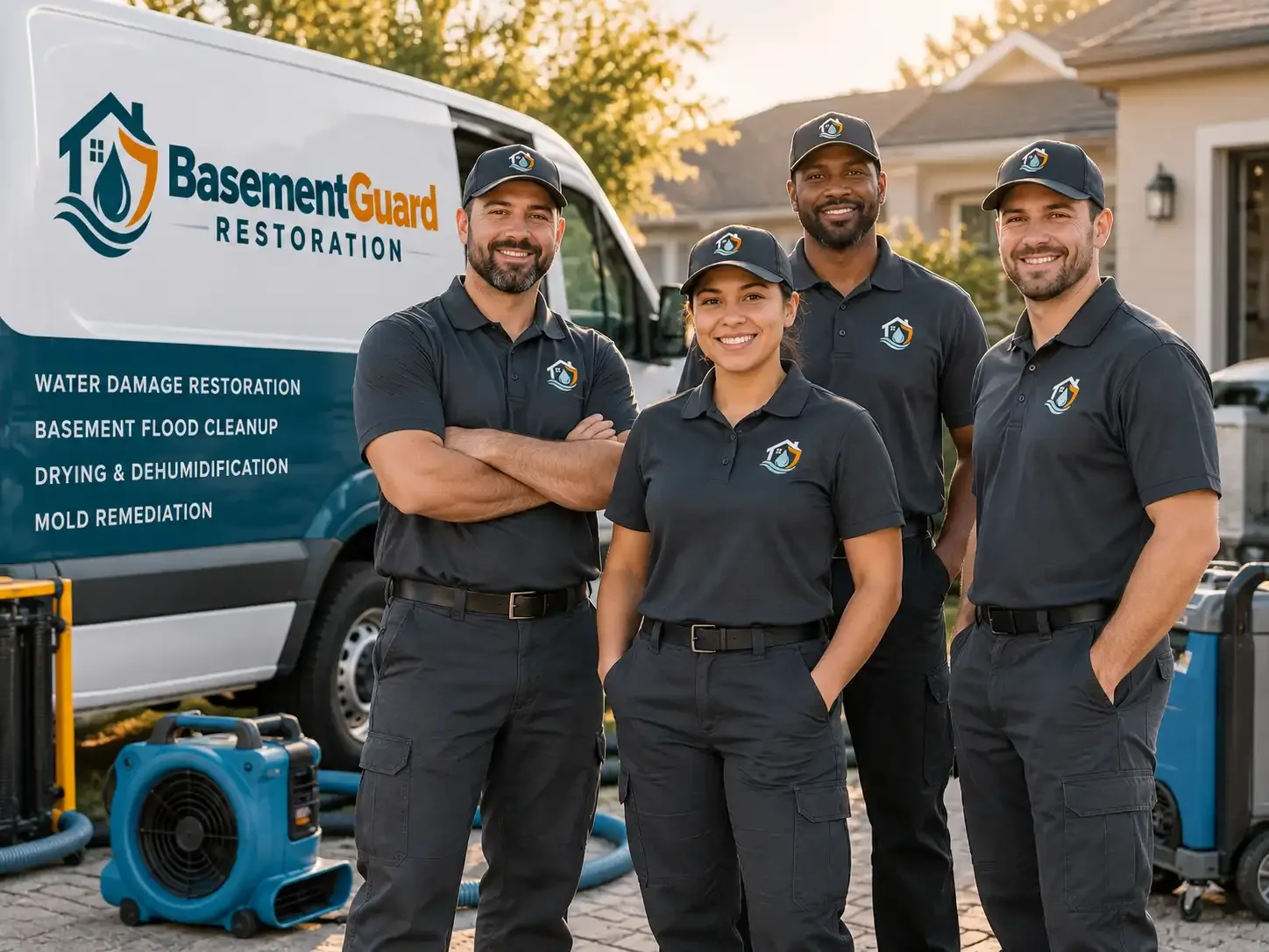Basement Water Damage Restoration company in Hooks, TX